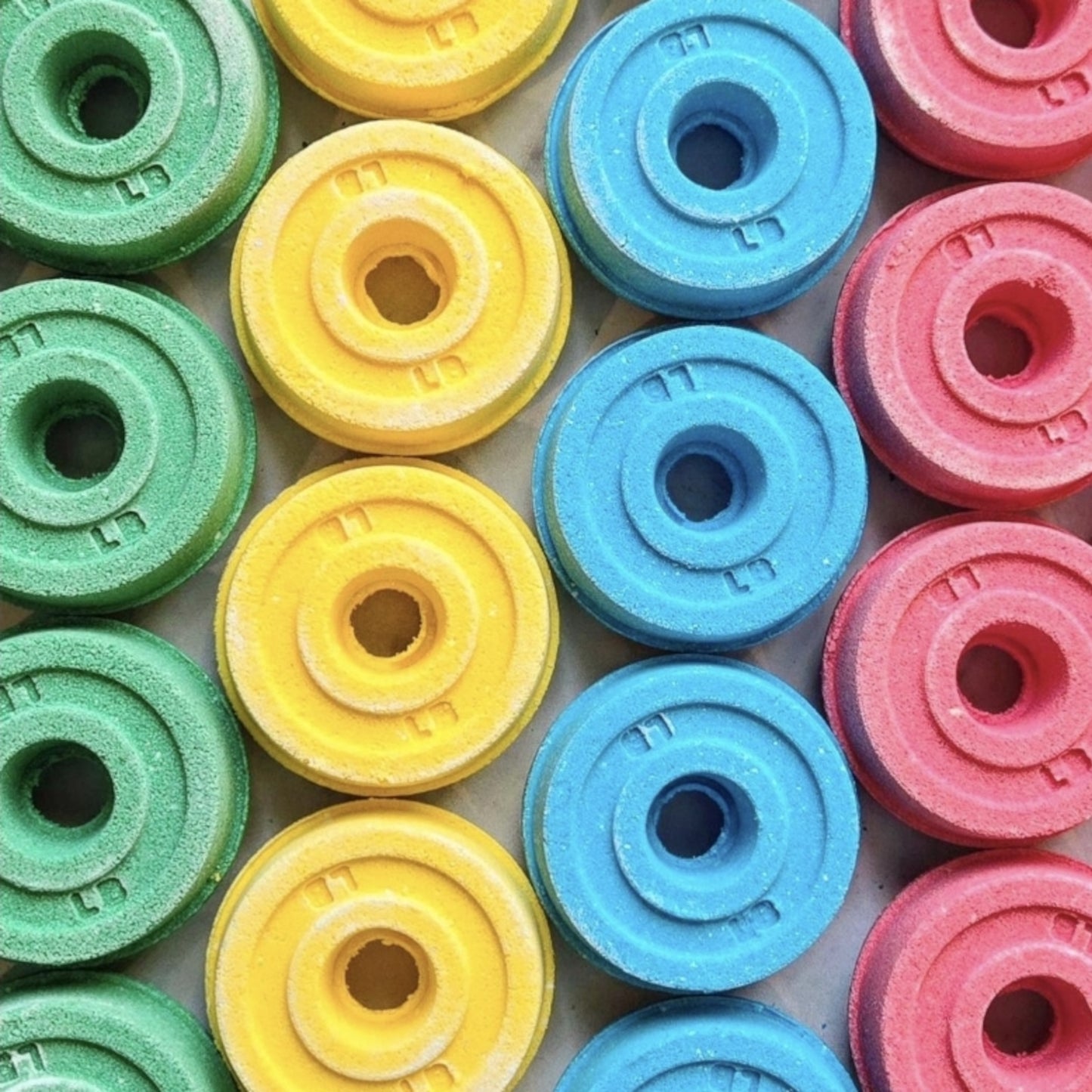 Bumper Plate Bath Bombs