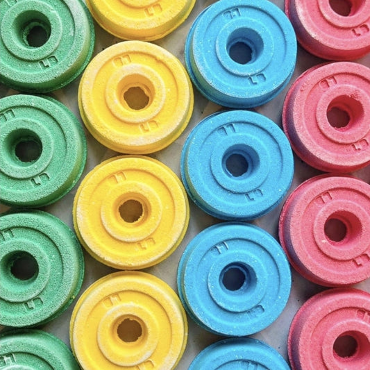 Bumper Plate Bath Bombs