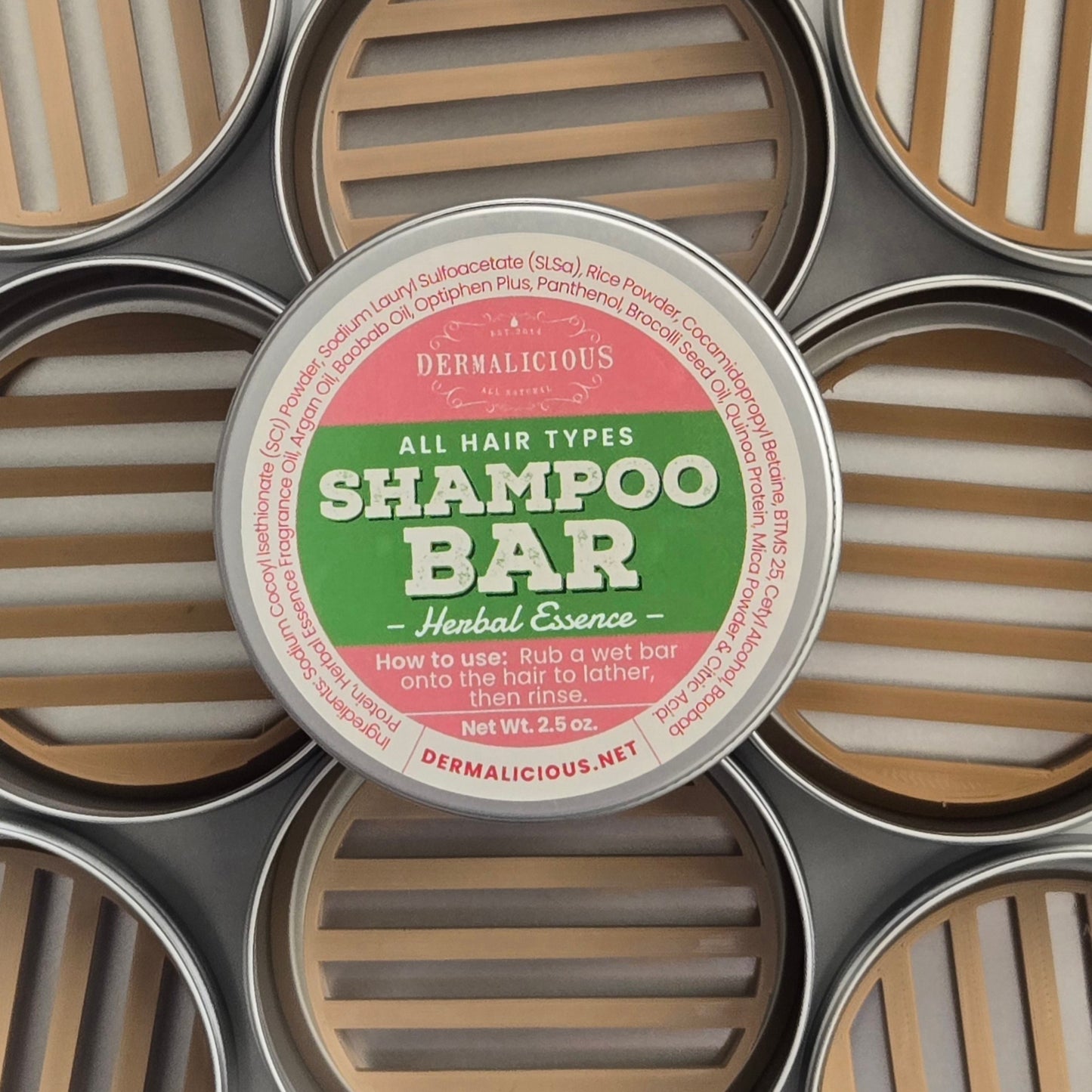 shampoo bar tin tray