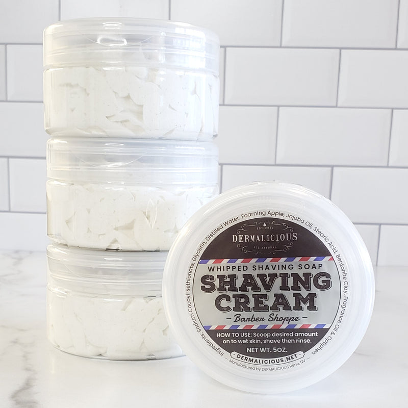 barber shoppe shaving cream