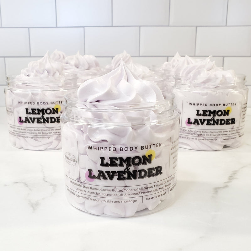 lemon lavender body butter