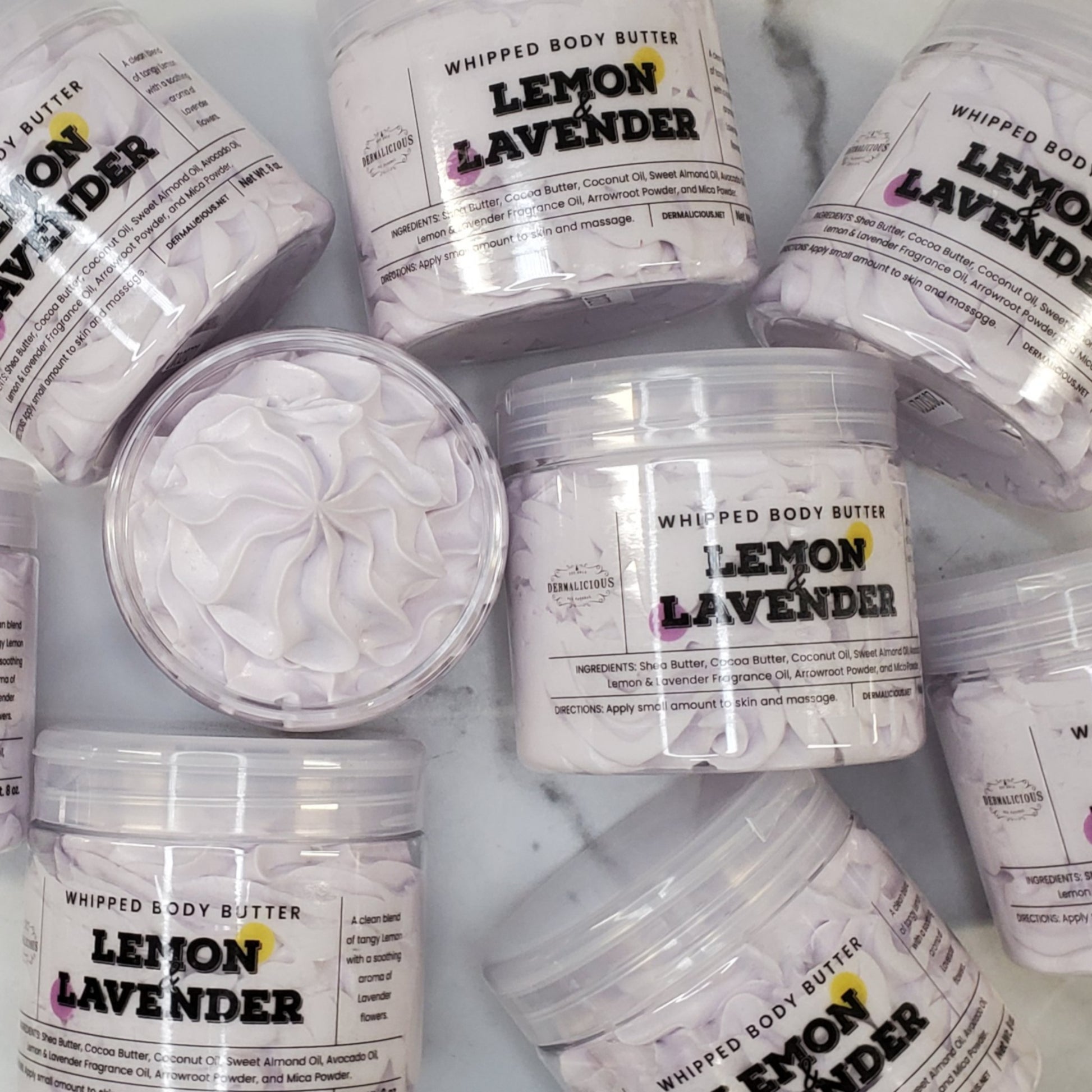 lemon lavender body butter
