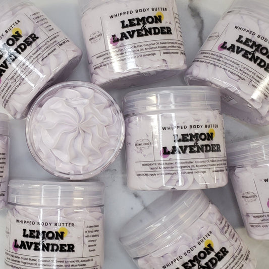 lemon lavender body butter
