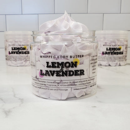 lemon lavender body butter