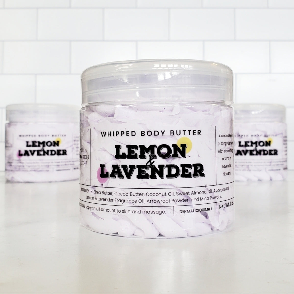 lemon lavender body butter