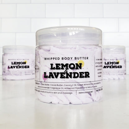 lemon lavender body butter