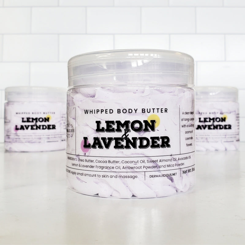 Lemon & Lavender Body Butter – Dermalicious