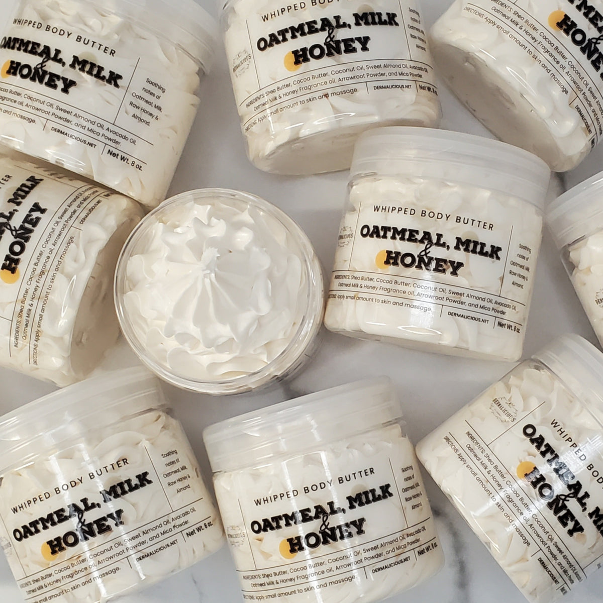 oatmeal milk honey body butter