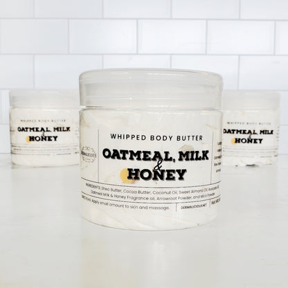 oatmeal milk honey body butter
