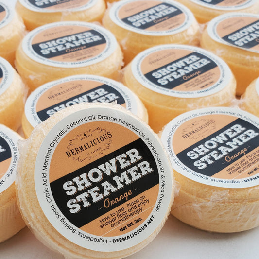 Orange Shower Steamer