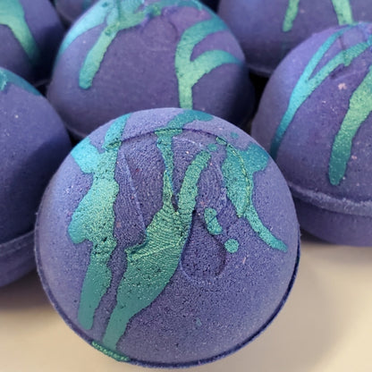 salt water mermaid fizzy bath